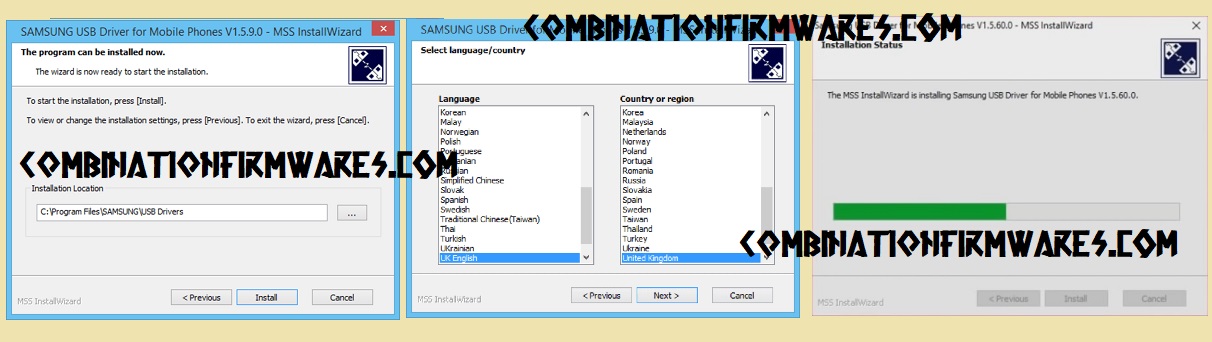 Samsung Combiination File Firmware ROM